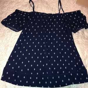 old navy off the shoulder top